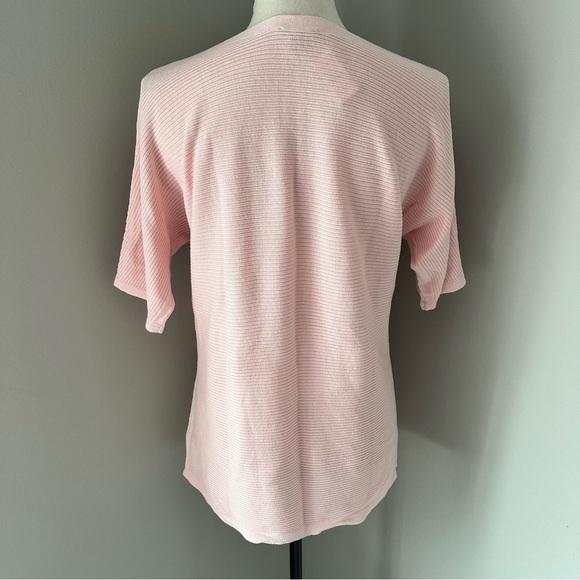 Talbots Women’s Ribbed Boatneck Dolman Sleeve Lightweight Sweater - Picture 3 of 5